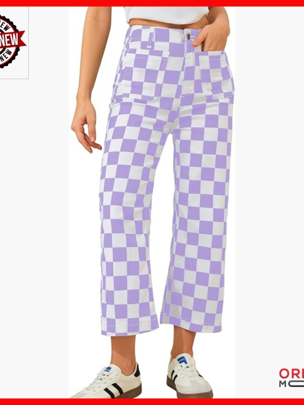 High Waisted Cropped Jeans Stretchy Straight Leg Pants with Pockets